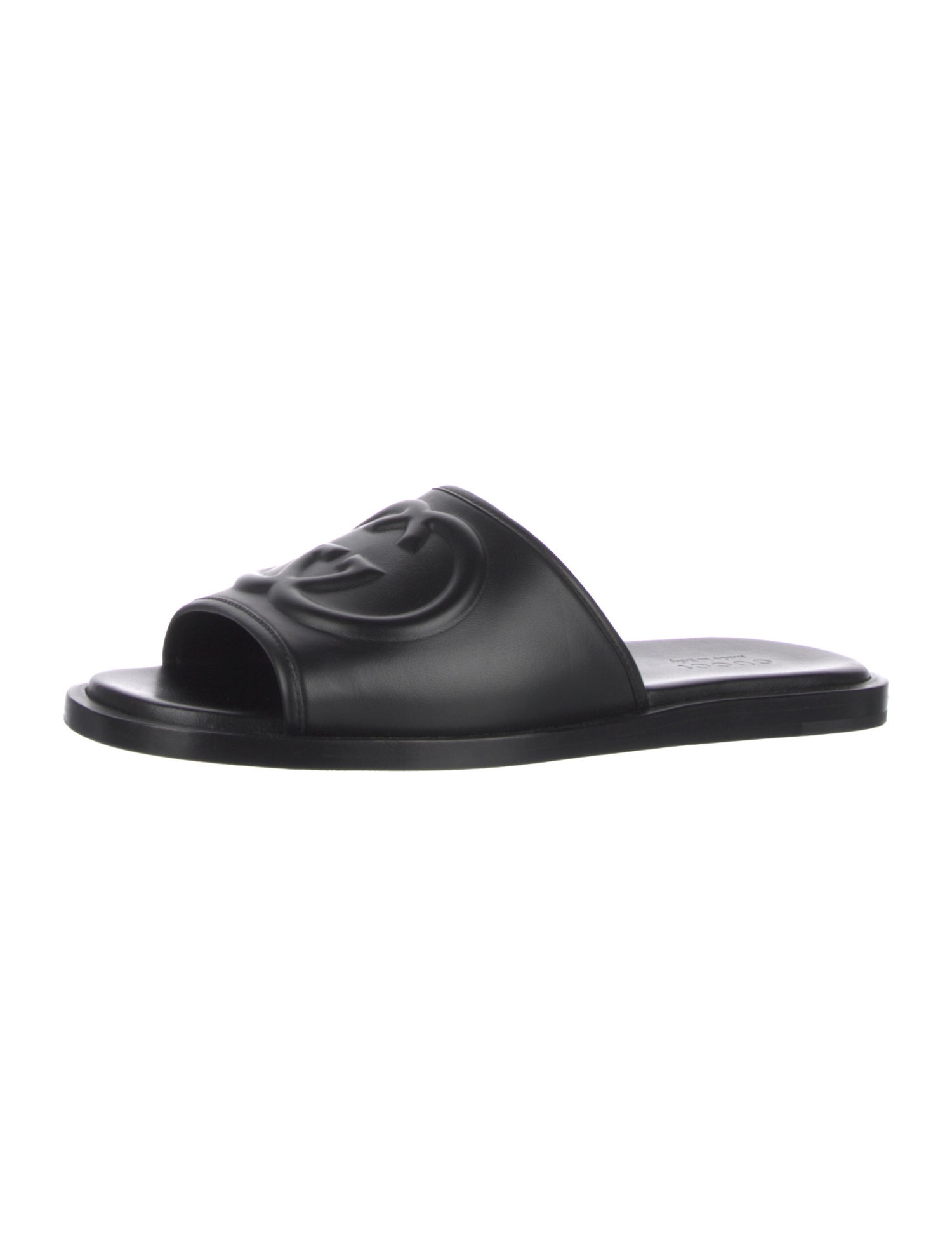 Gucci Leather Slides
