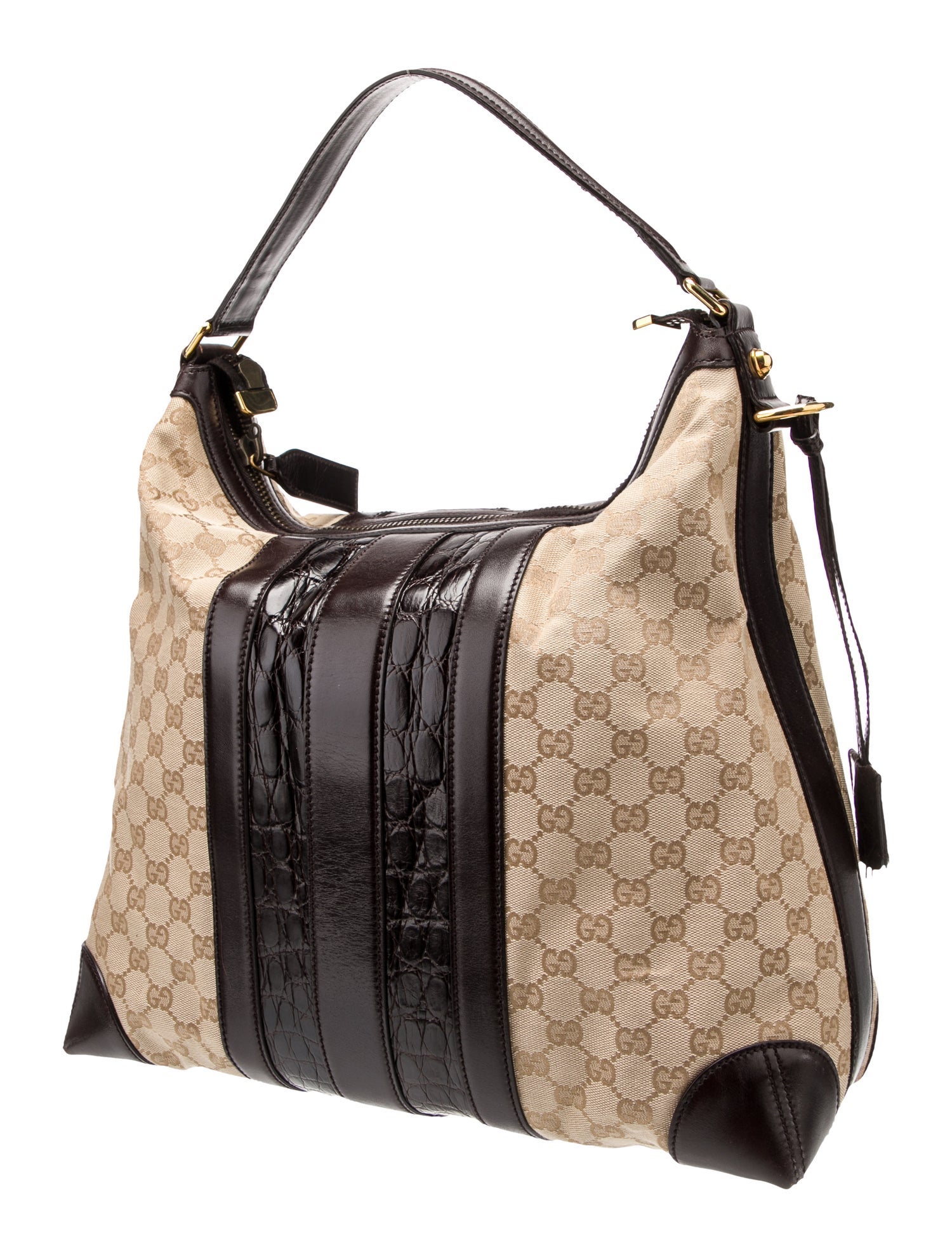 Gucci GG Canvas Hobo Medium