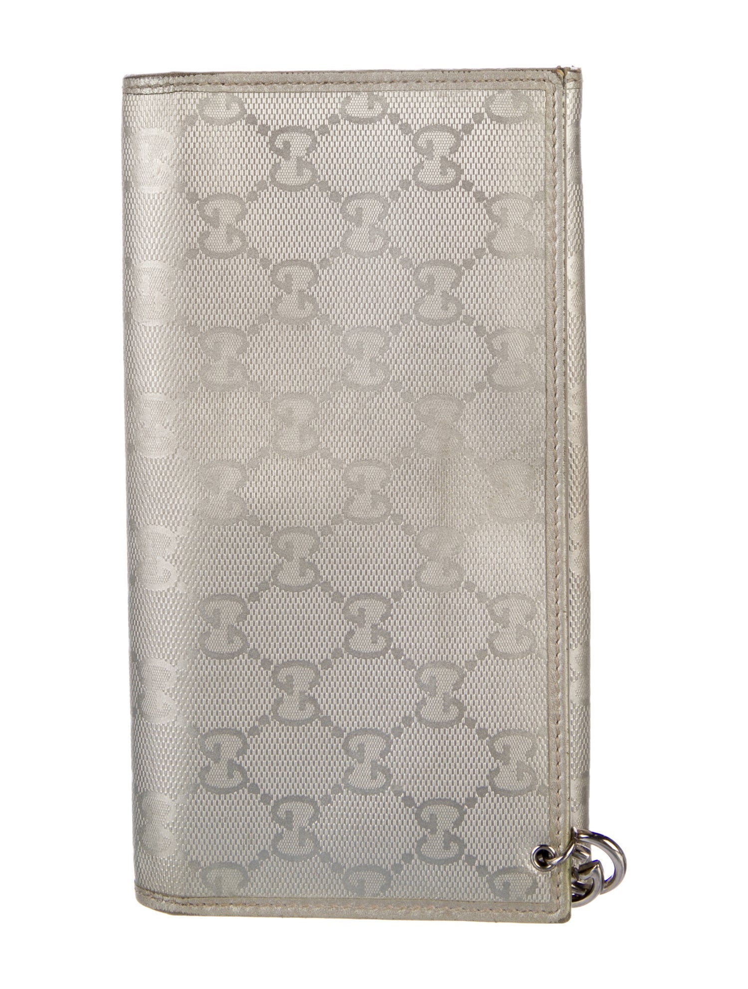 Gucci GG Imprimé Crocodile Trifold Wallet