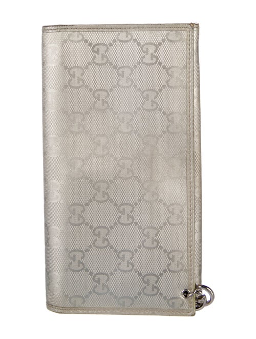 Gucci GG Imprimé Crocodile Trifold Wallet