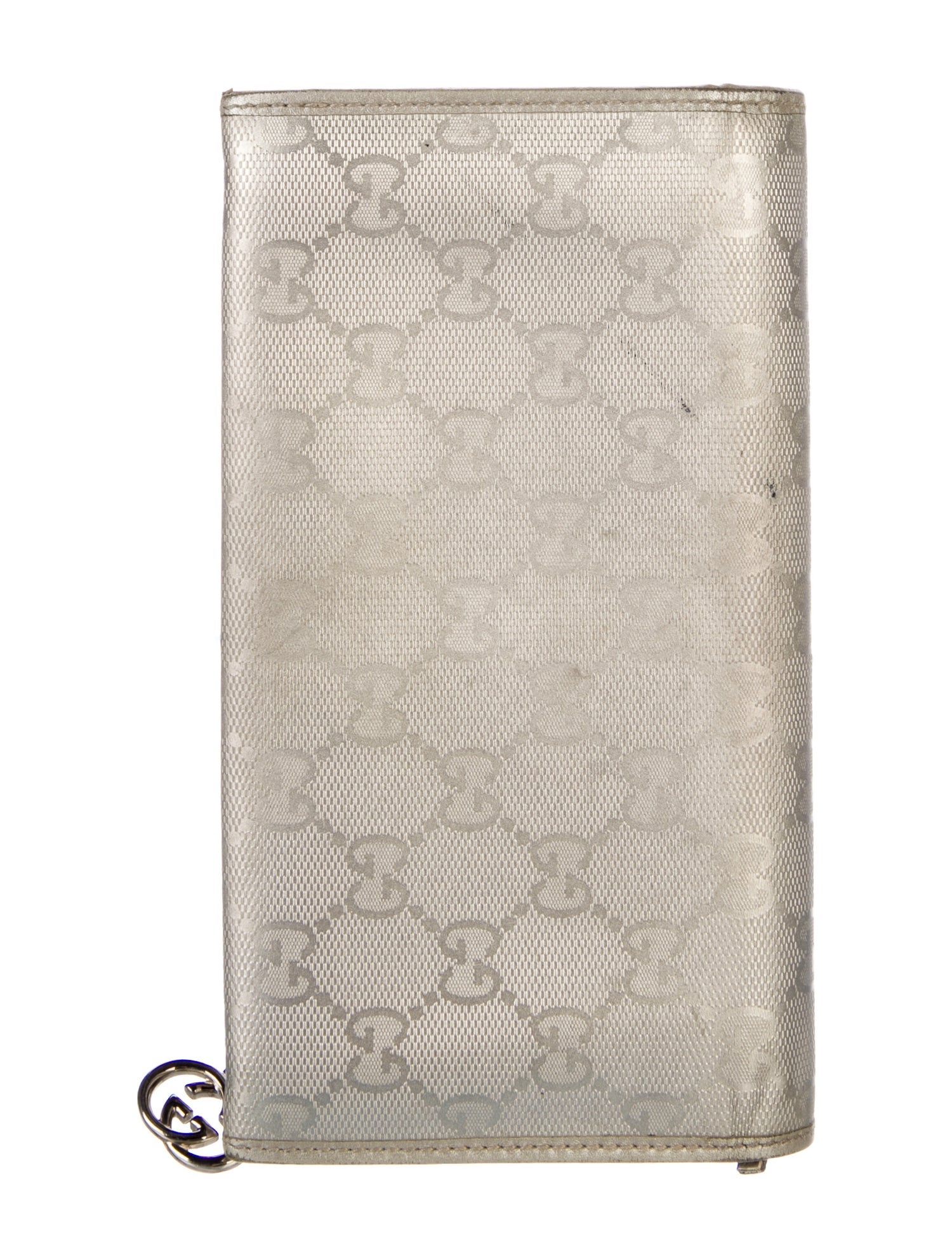 Gucci GG Imprimé Crocodile Trifold Wallet