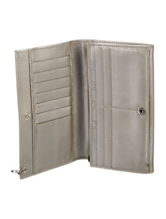 Gucci GG Imprimé Crocodile Trifold Wallet