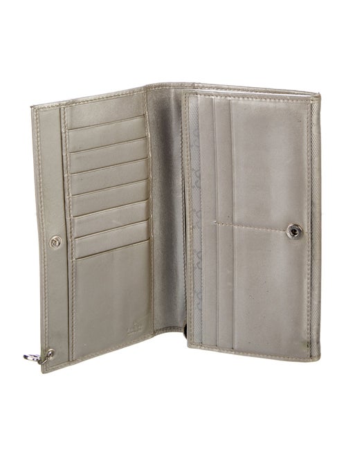 Gucci GG Imprimé Crocodile Trifold Wallet