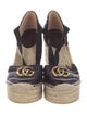 Gucci Double G Logo Leather D'Orsay Pumps