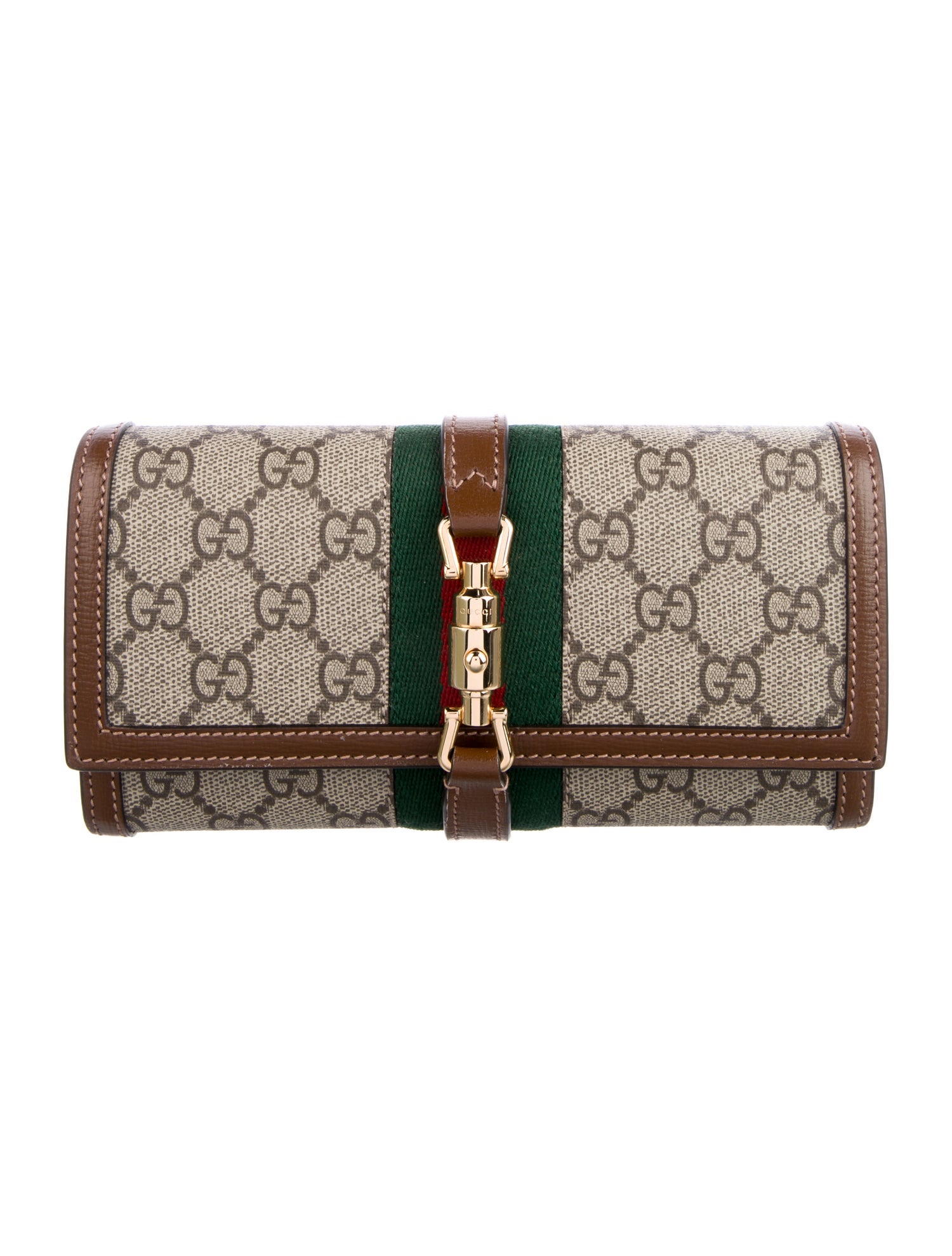 Gucci Gucci GG Supreme Jackie 1961 GG Supreme Continental Wallet