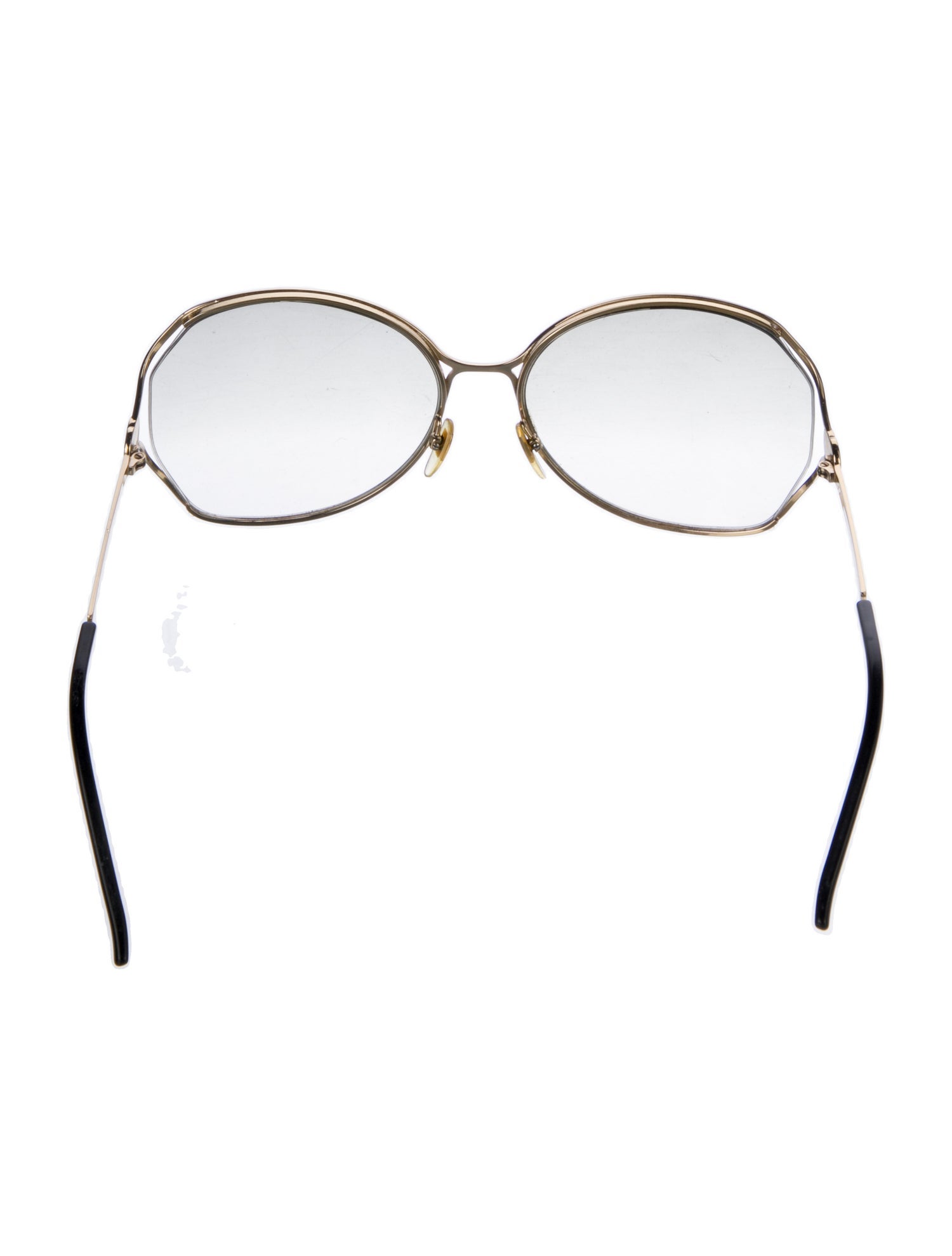 Gucci Interlocking G Logo Round Sunglasses