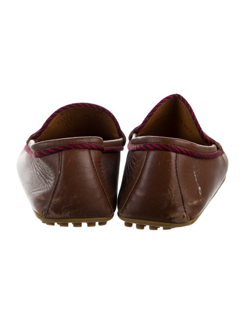 Gucci Bee Accent Leather Drivers