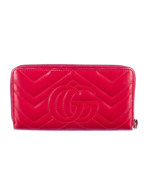 Gucci Gucci Marmont Double G Logo Continental Wallet Double G Logo Continental Wallet