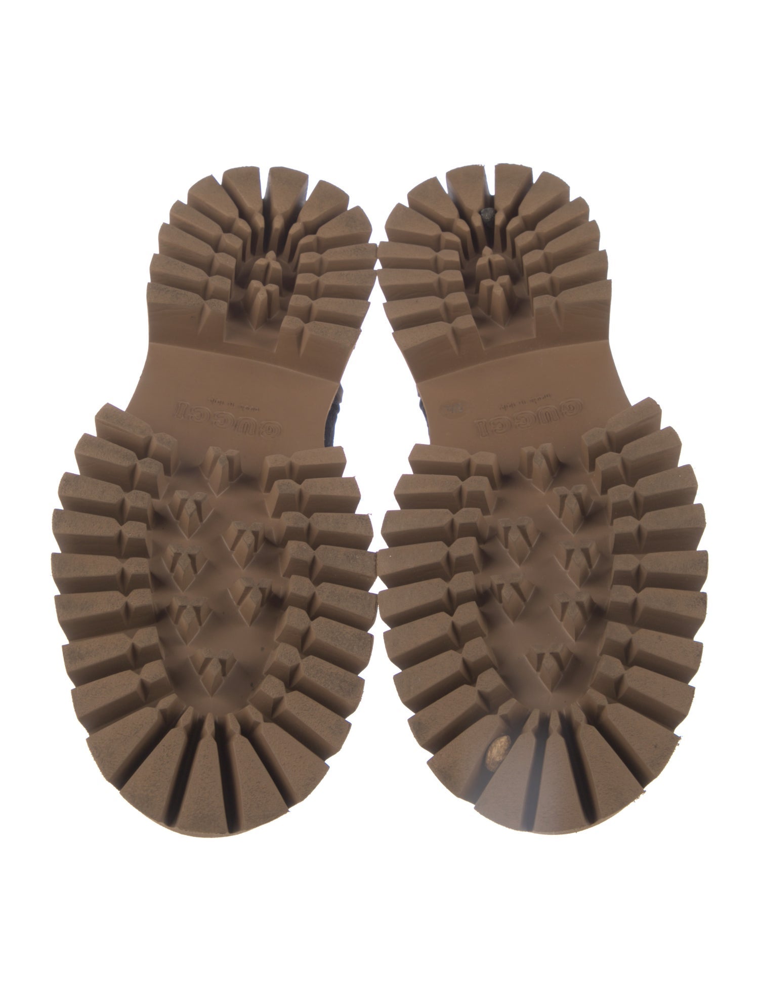 Gucci GG Canvas Canvas Combat Boots