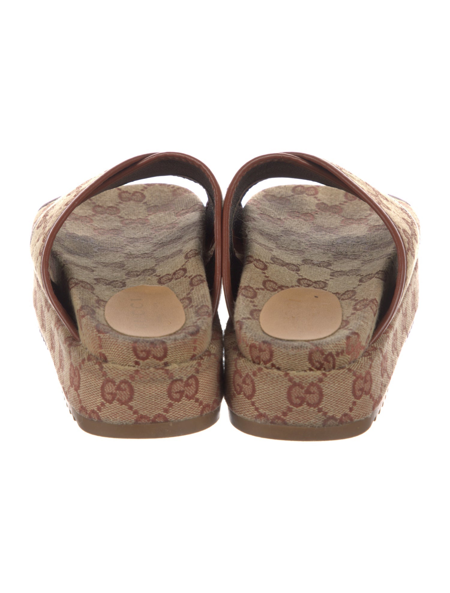 Gucci GG Canvas Canvas Slides