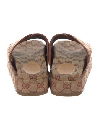 Gucci GG Canvas Canvas Slides
