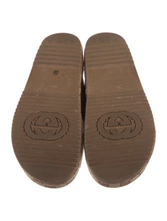 Gucci GG Canvas Canvas Slides