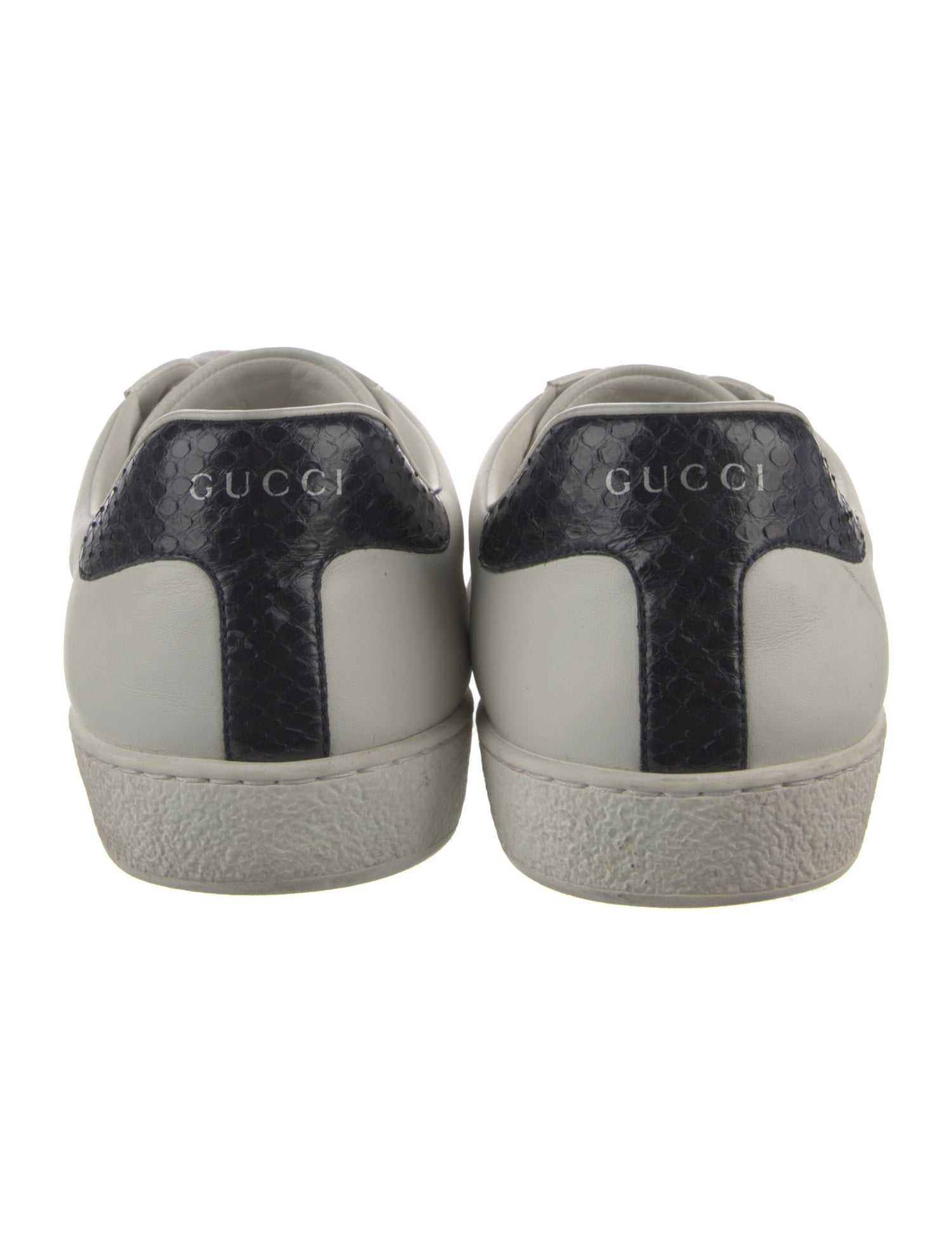 Gucci Sylvie Web Accent Leather Sneakers