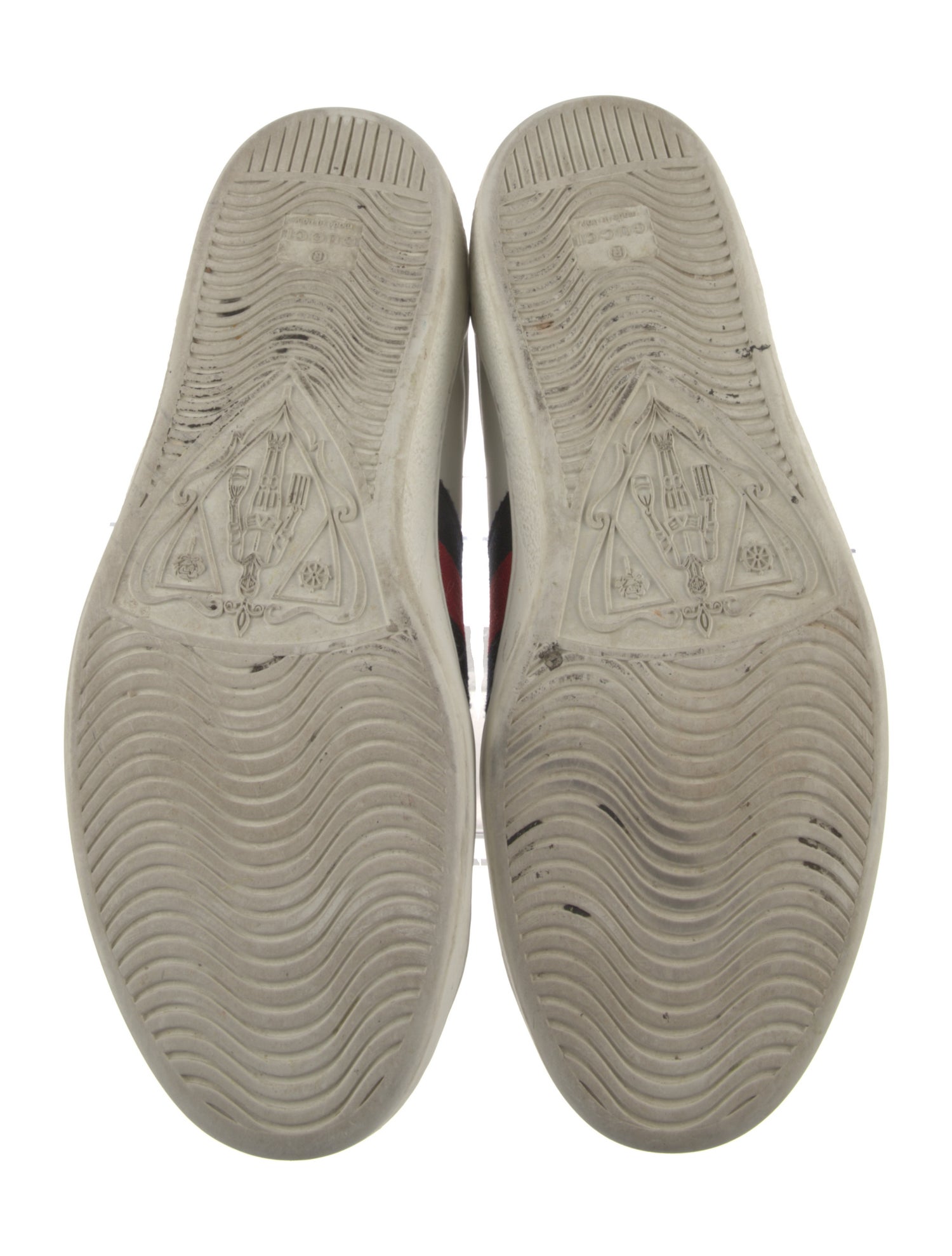 Gucci Sylvie Web Accent Leather Sneakers