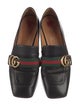 Gucci Web Accent Leather Pumps