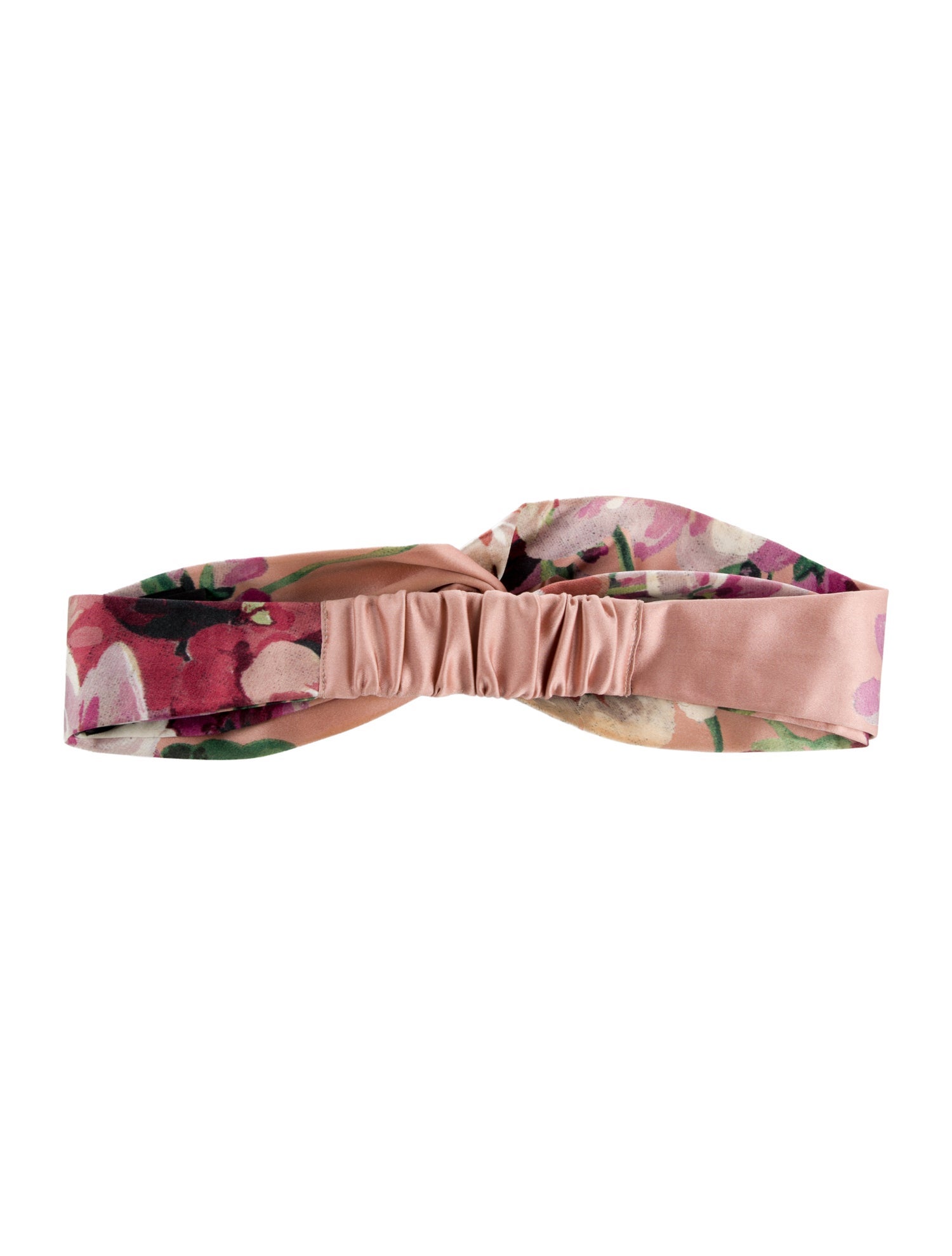 Gucci Silk Flora Elasticized Headband