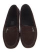 Gucci Interlocking G Logo Suede Loafers