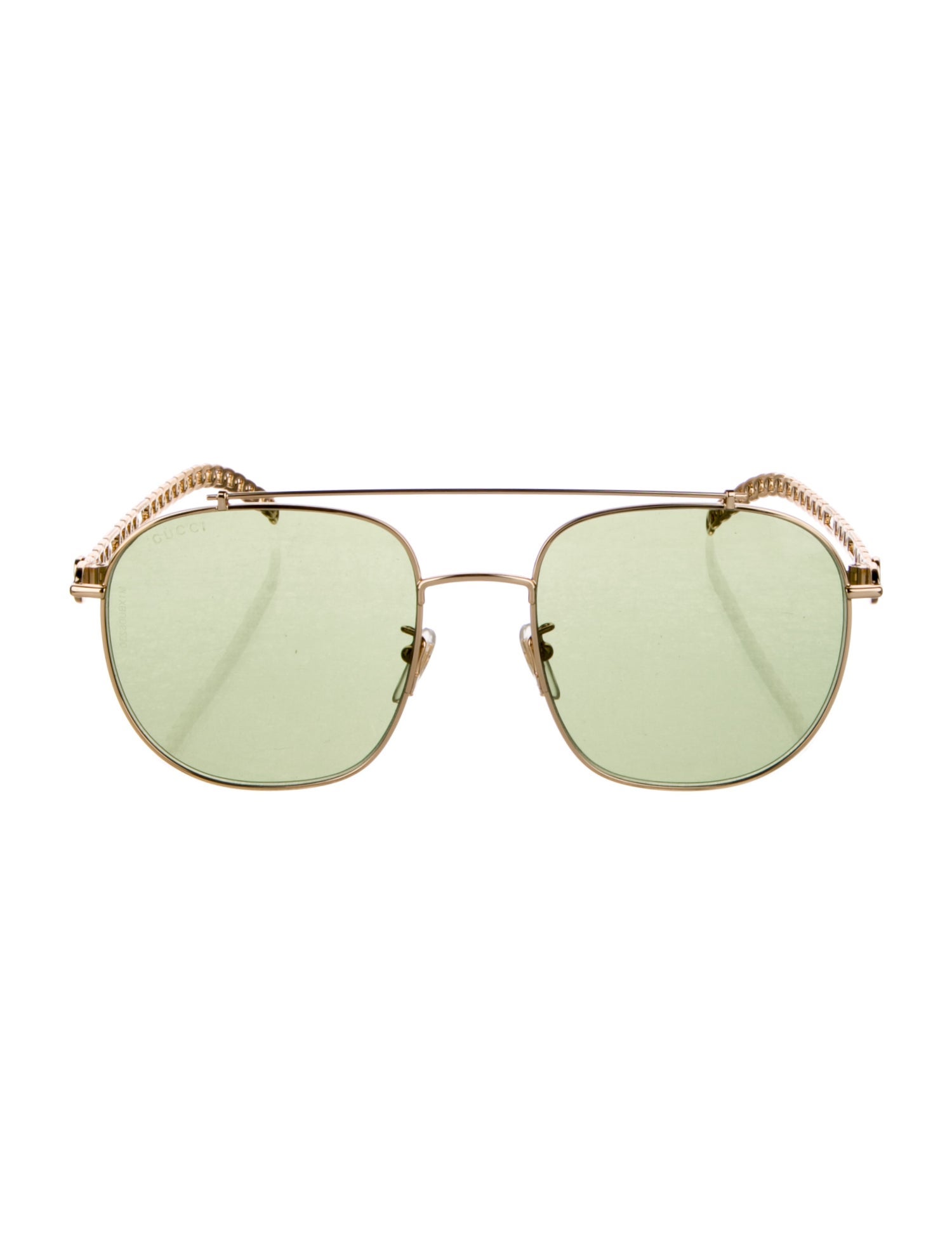 Gucci Aviator Mirrored Sunglasses