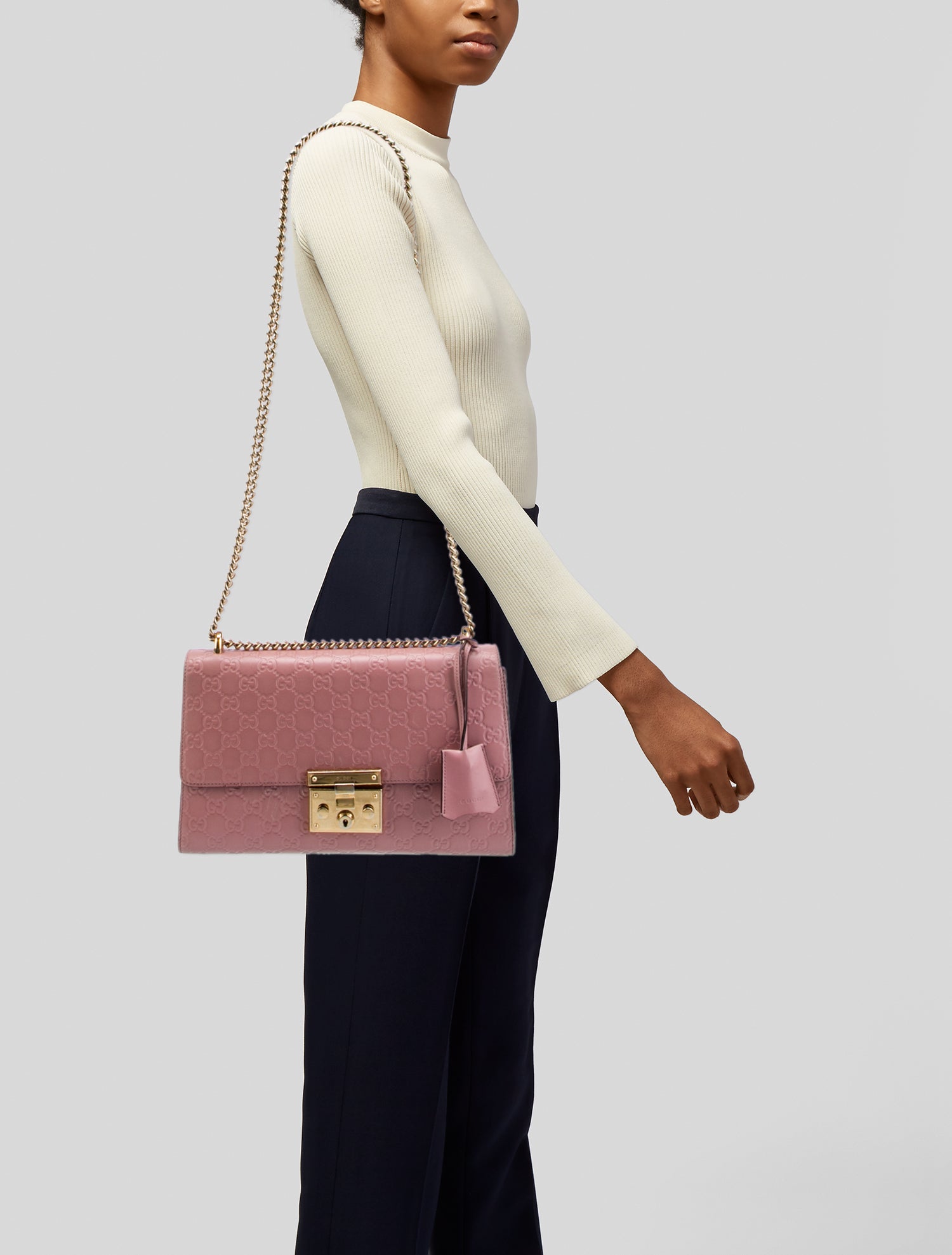 Gucci GG Signature Padlock Medium