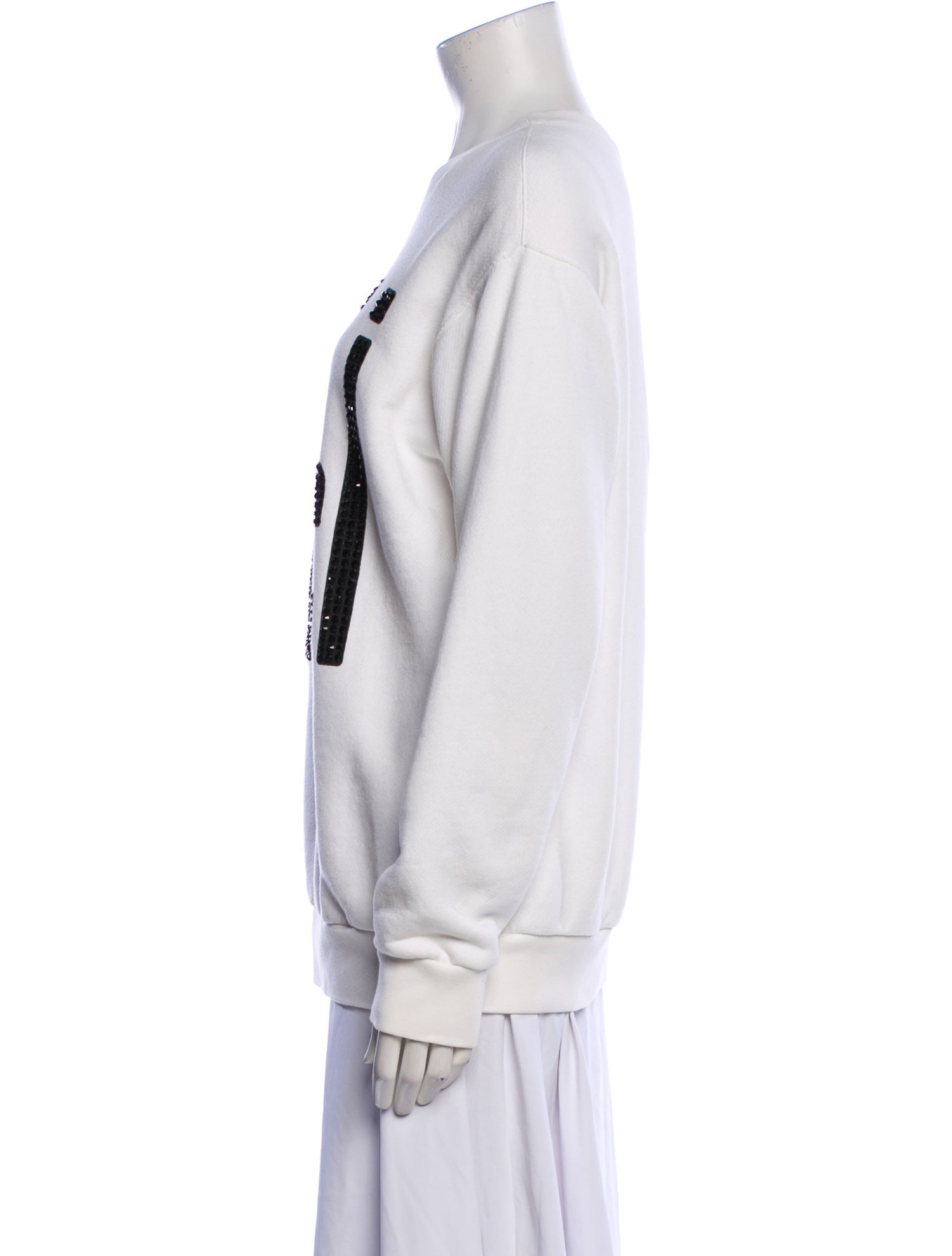 Gucci Graphic Print Crew Neck Sweater