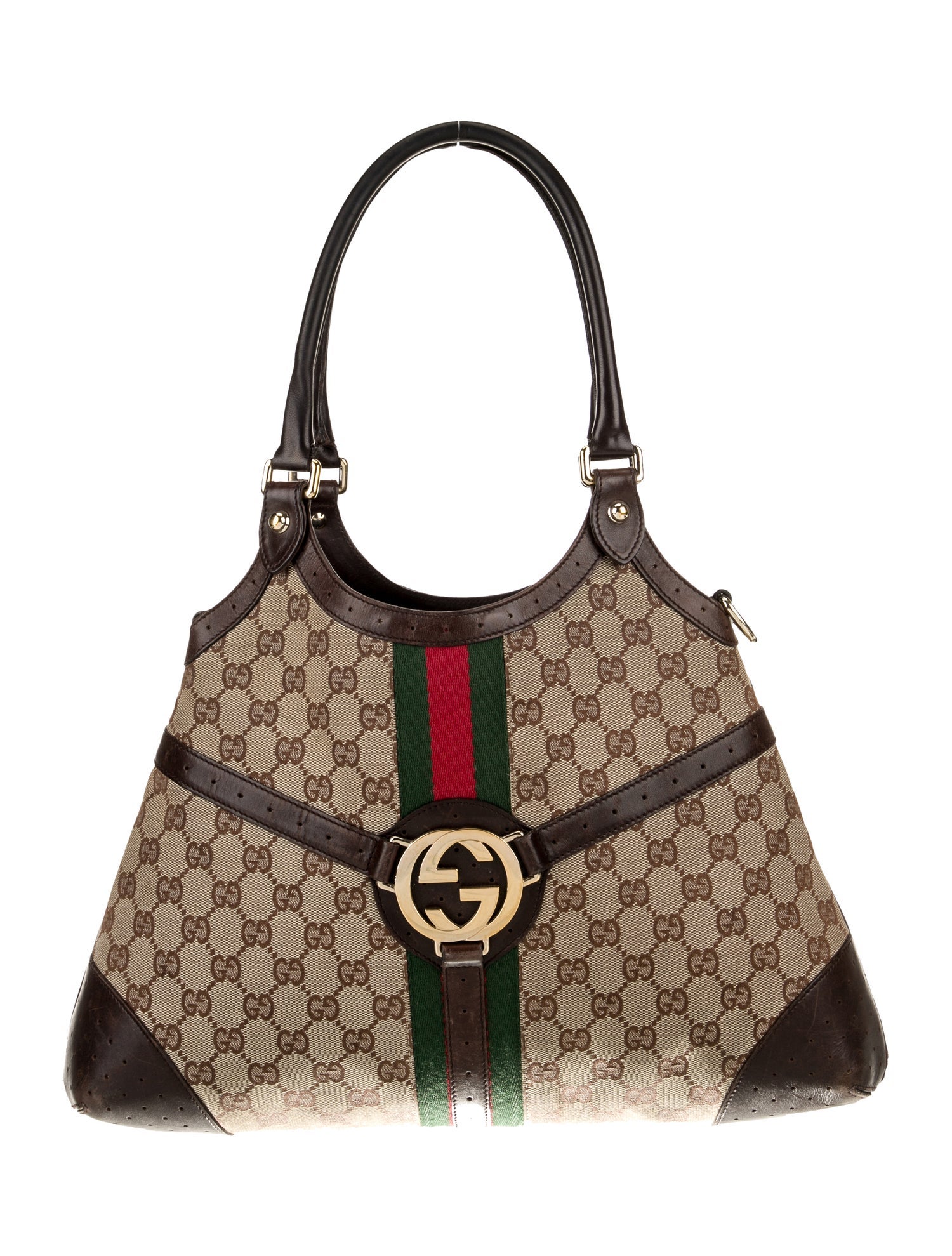 Gucci GG Canvas Interlocking G Reins