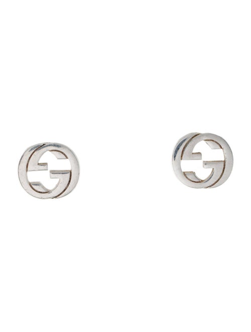 Gucci Interlocking G Stud Earrings