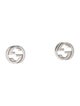 Gucci Interlocking G Stud Earrings