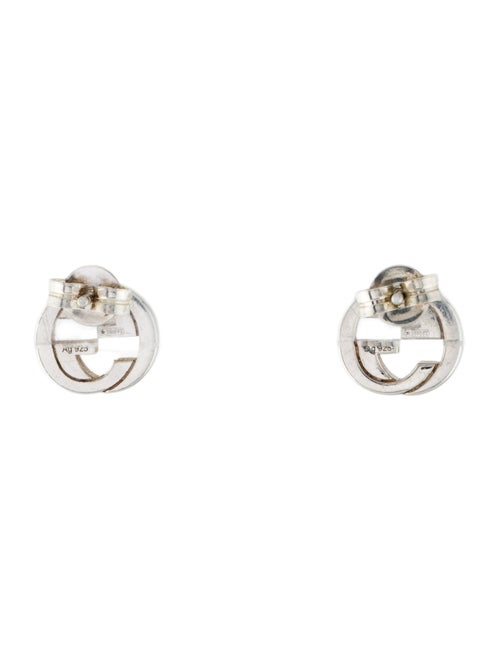 Gucci Interlocking G Stud Earrings