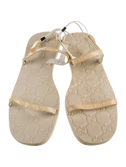 Gucci Patent Leather Sandals