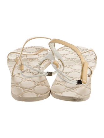 Gucci Patent Leather Sandals