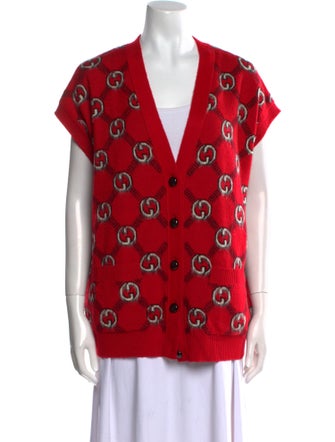 Gucci Wool Printed Sweater