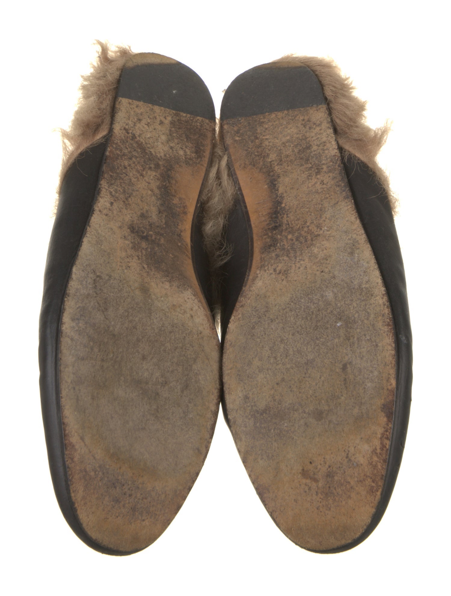 Gucci Horsebit Accent Leather Mules