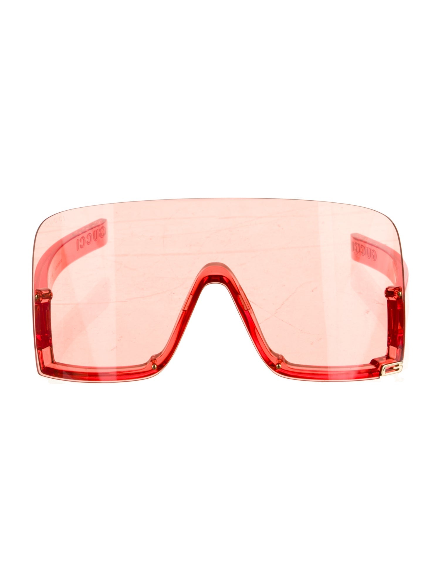 Gucci Shield Tinted Sunglasses