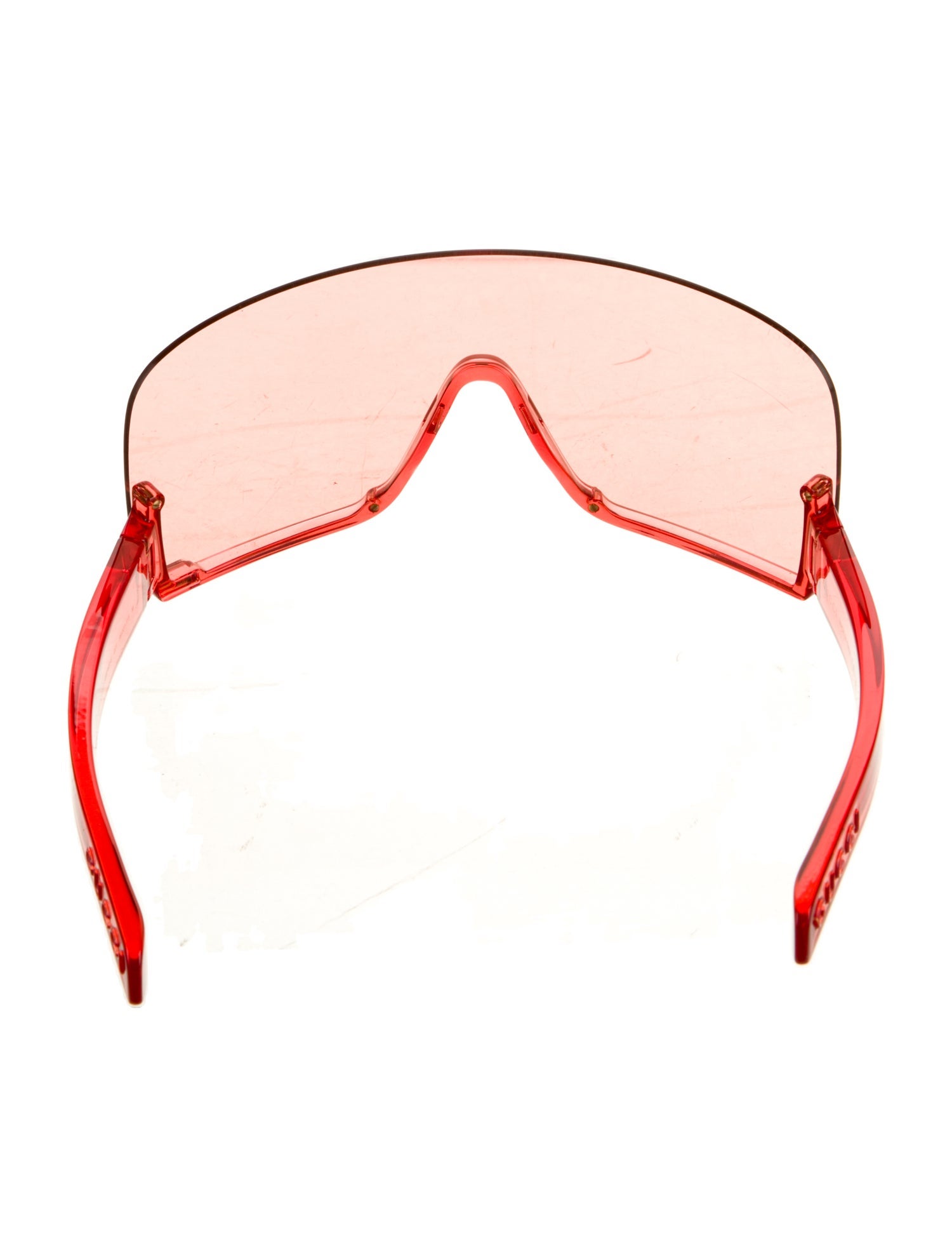 Gucci Shield Tinted Sunglasses