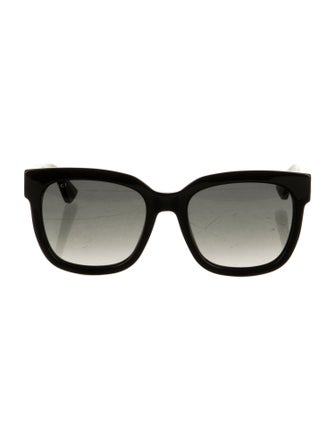 Gucci Interlocking G Logo Wayfarer Sunglasses