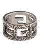 Gucci G Cube Wide Band Ring