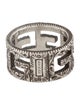 Gucci G Cube Wide Band Ring