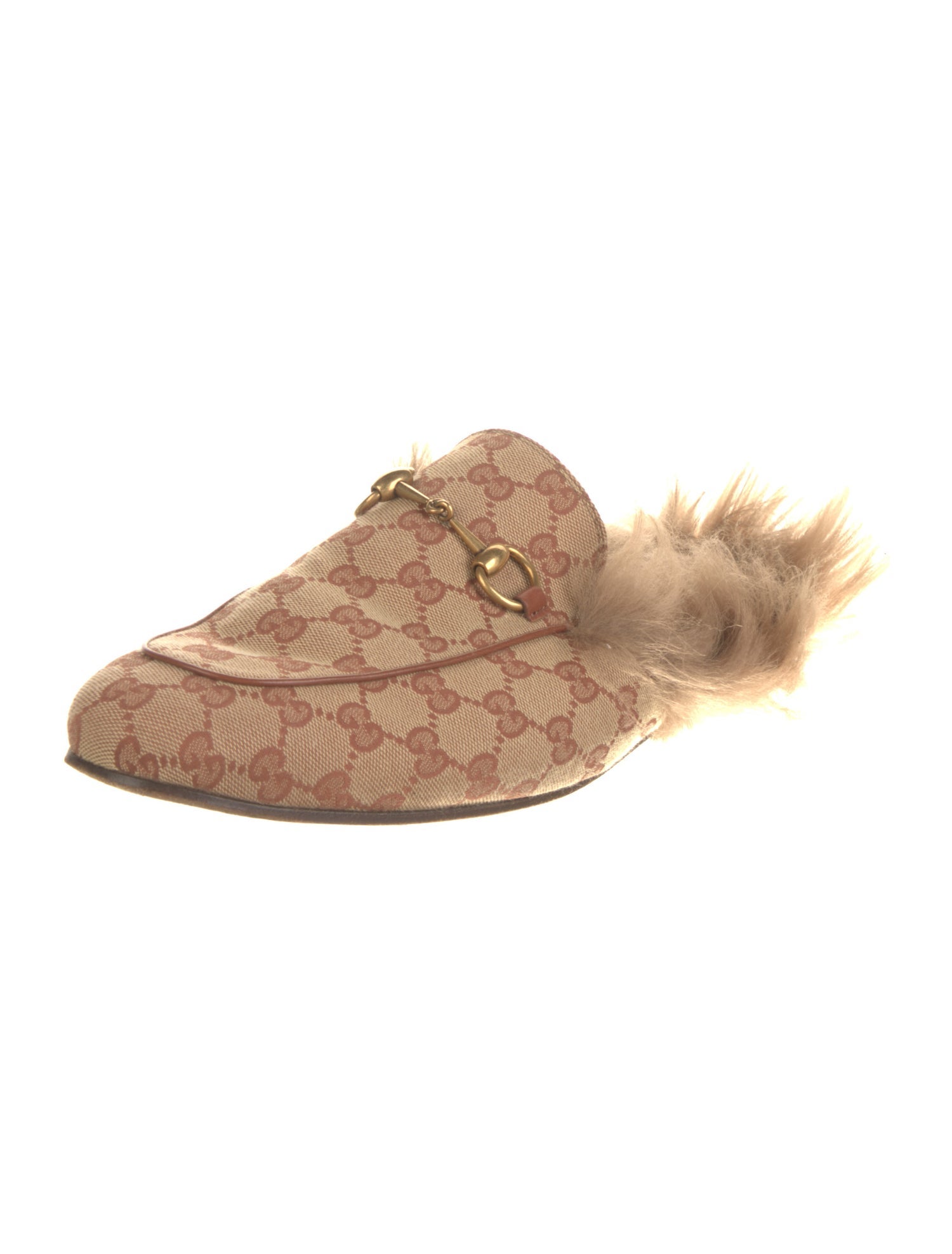Gucci GG Canvas Canvas Slippers