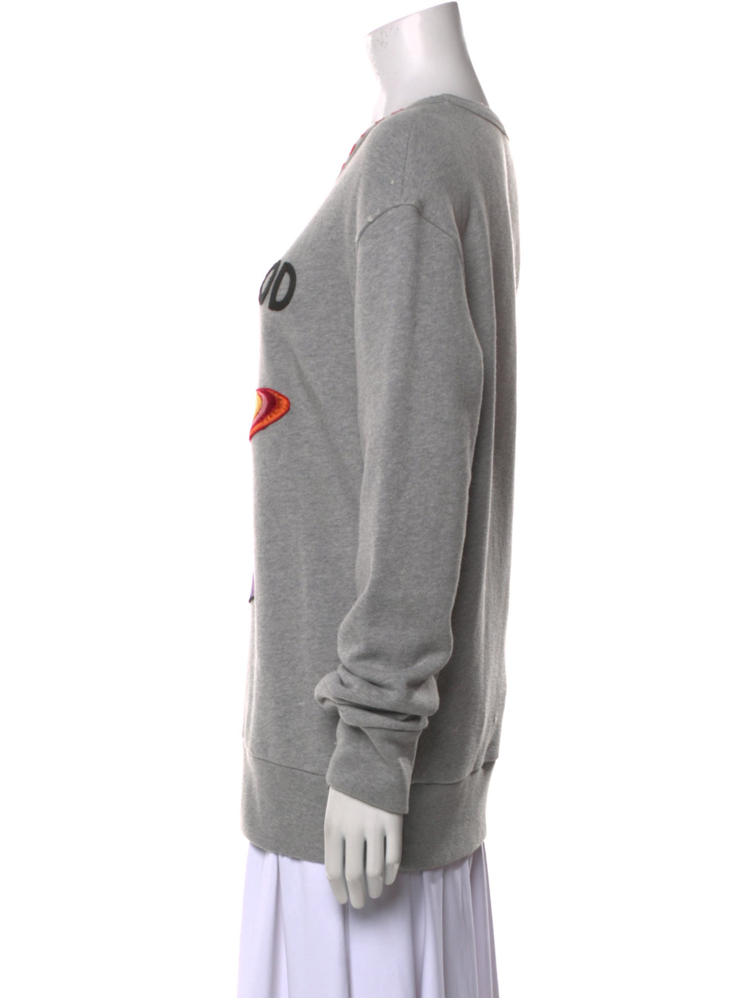 Gucci Graphic Print Crew Neck Sweatshirt