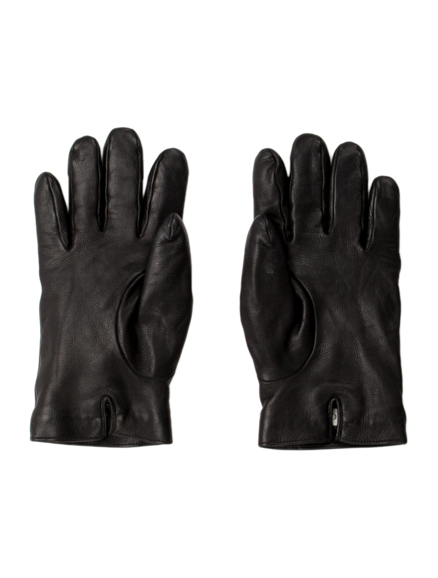 Gucci black multicolored gloves