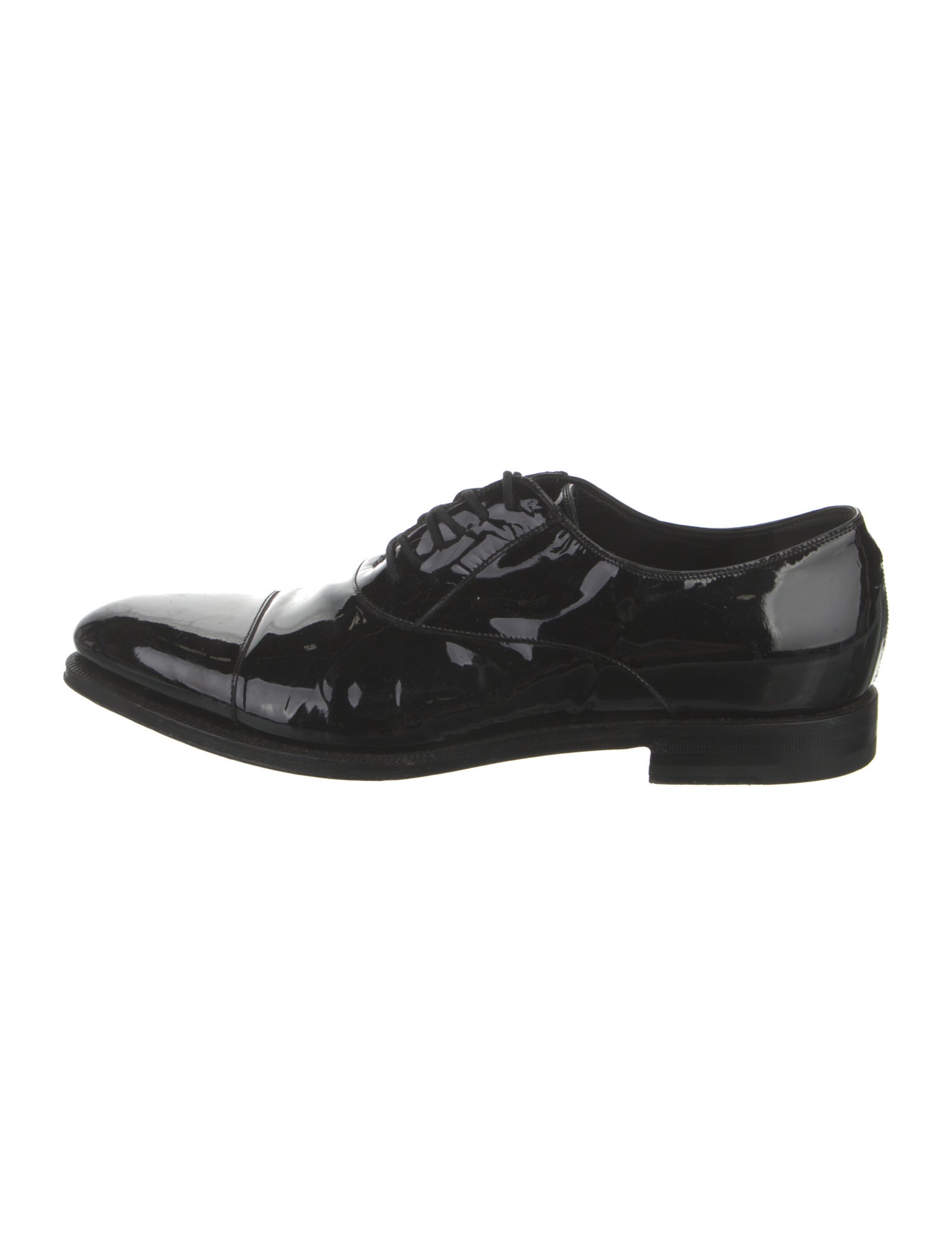 Gucci Patent Leather Oxfords