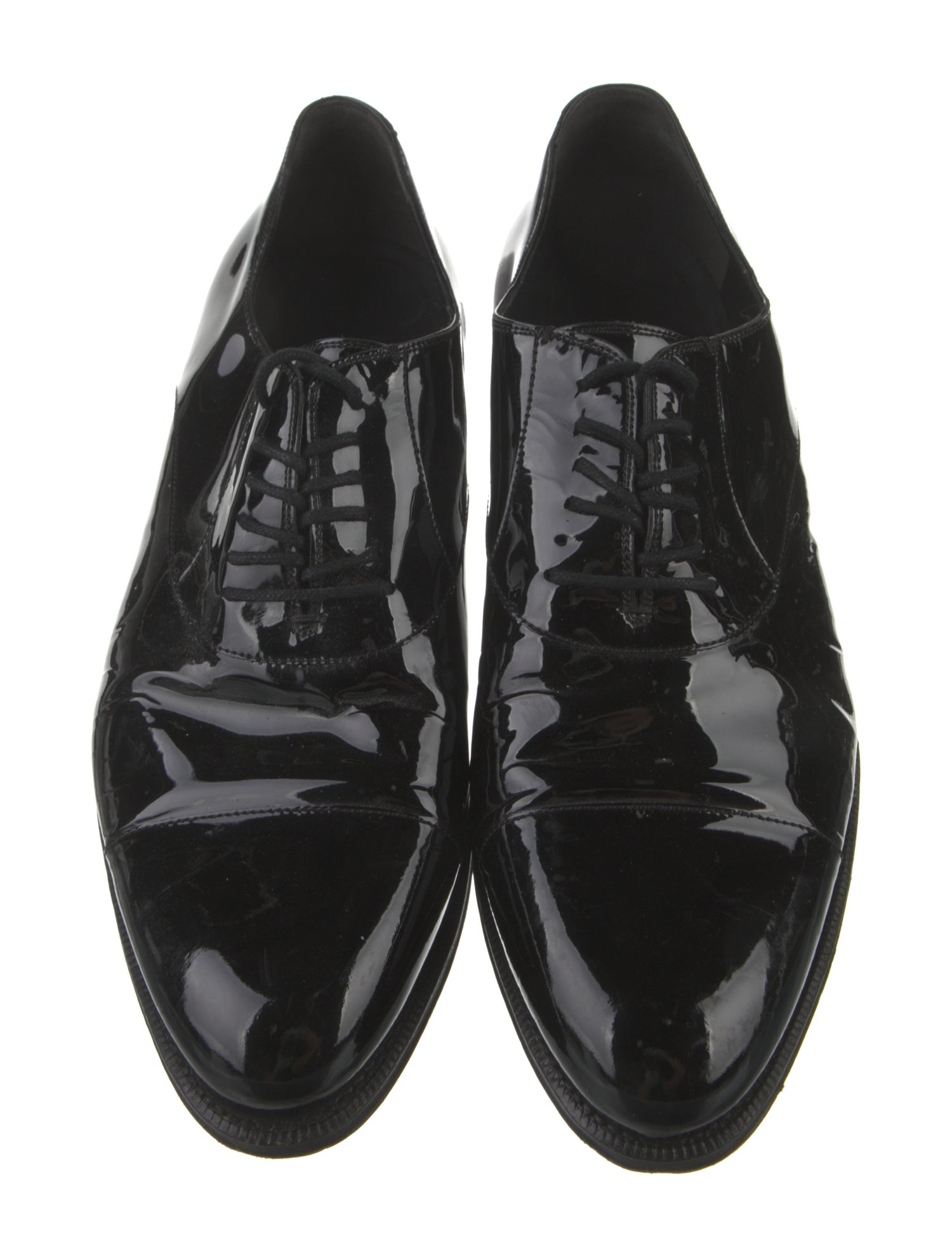 Gucci Patent Leather Oxfords