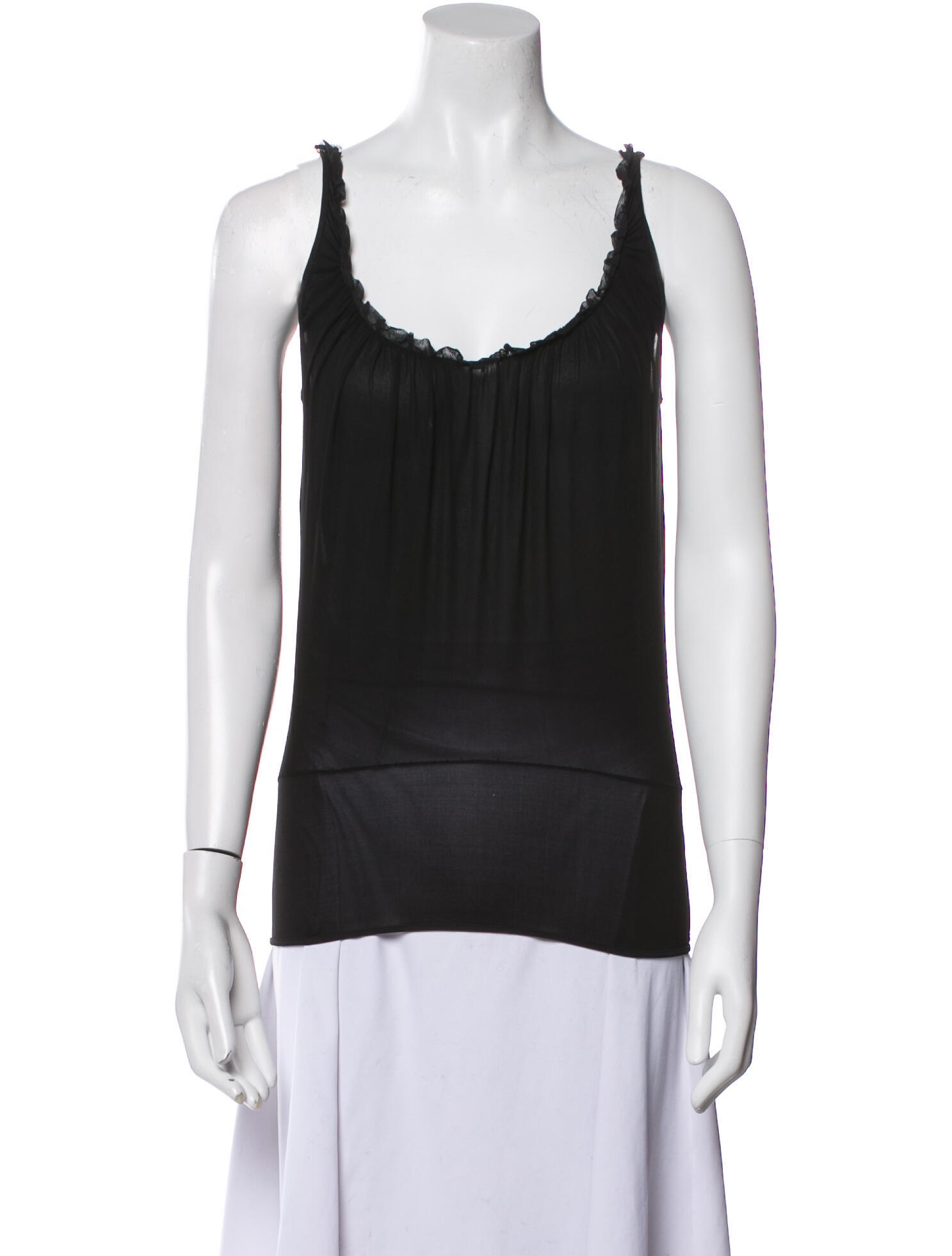 Gucci Scoop Neck Sleeveless Top