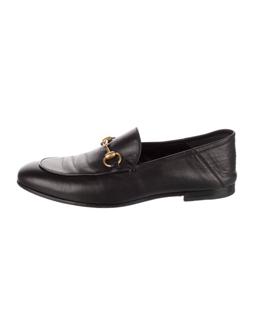 Gucci Horsebit Accent Leather Dress Loafers