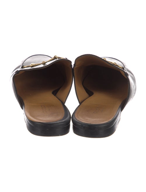 Gucci Horsebit Accent Leather Mules