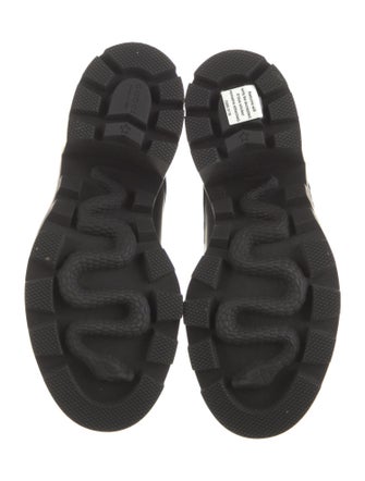 Gucci GG Signature Combat Boots