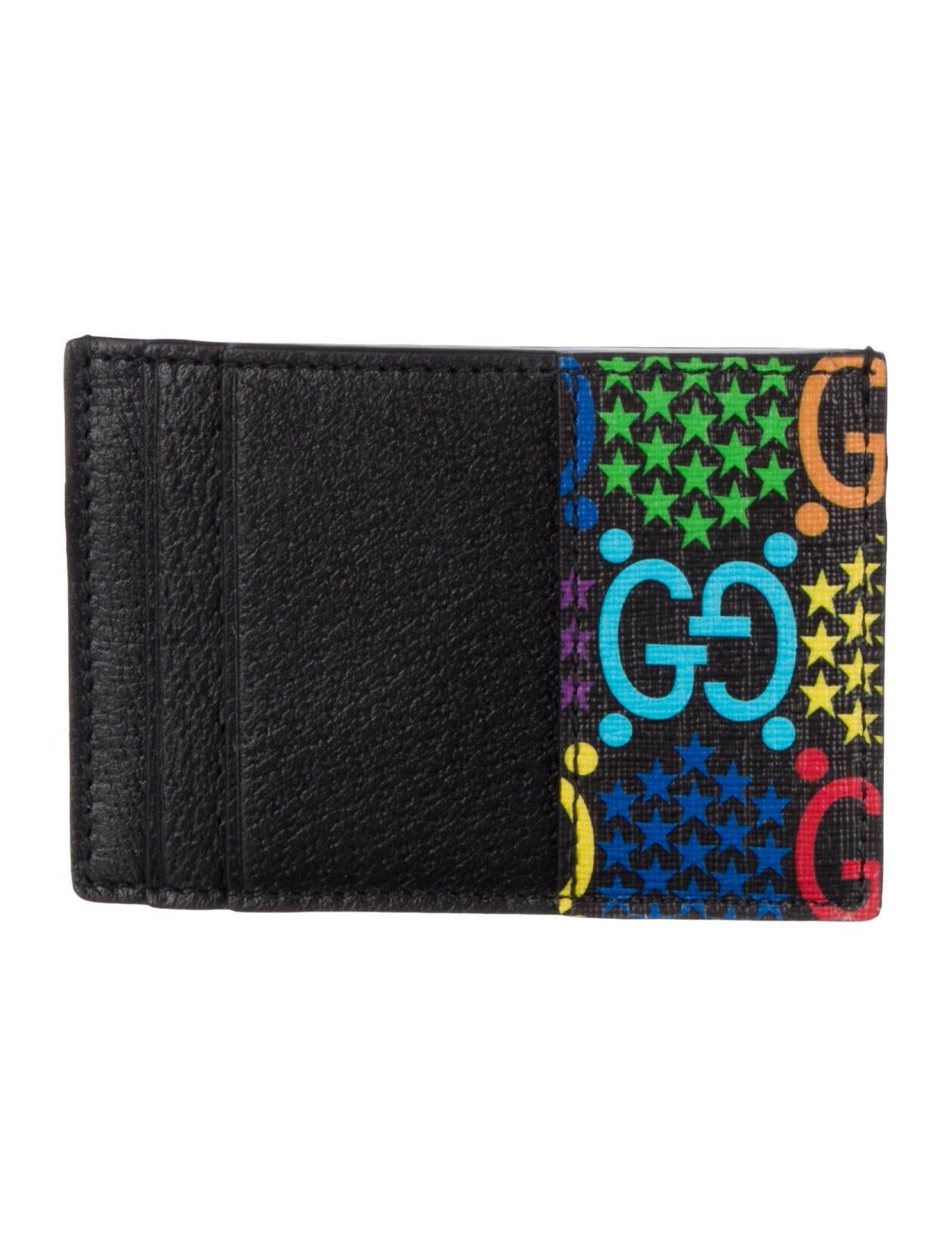 Gucci Leather Printed Card Holder