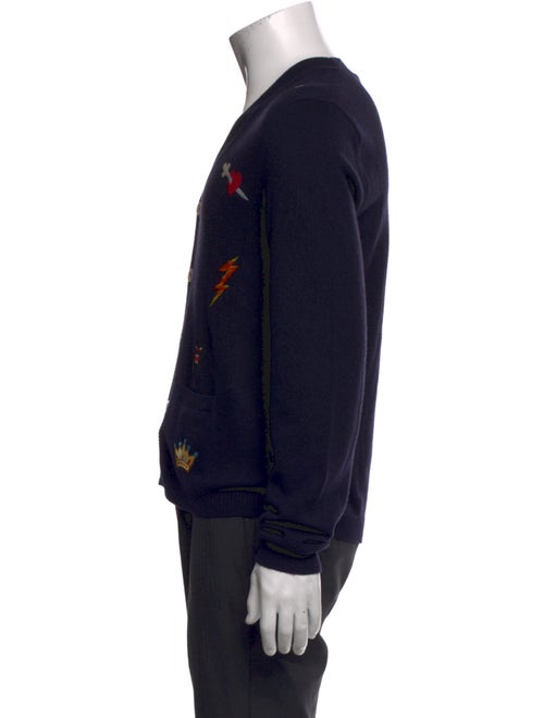 Gucci Wool Printed Cardigan