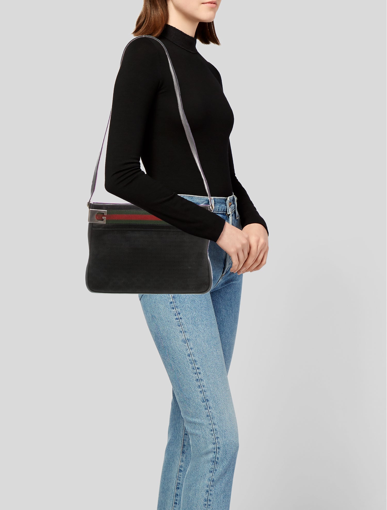 Gucci Leather Shoulder Bag