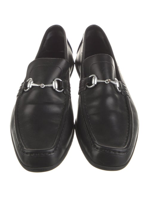 Gucci Horsebit Accent Leather Drivers